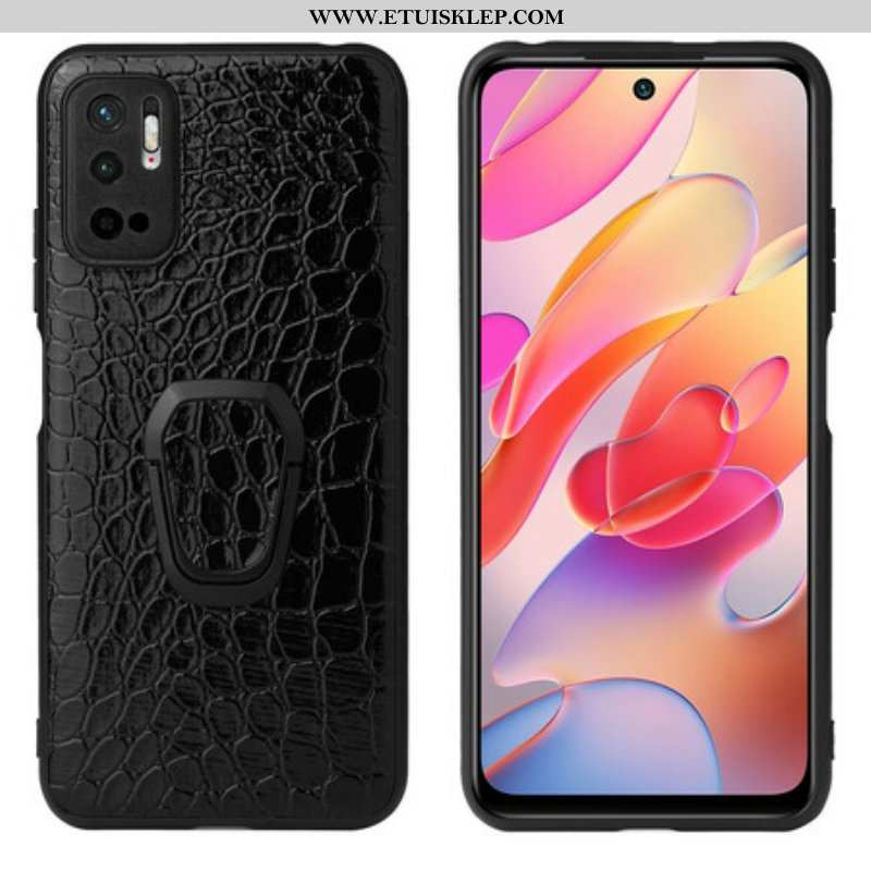 Futerały do Xiaomi Redmi Note 10 5G Wsparcie Pierścienia Krokodyla